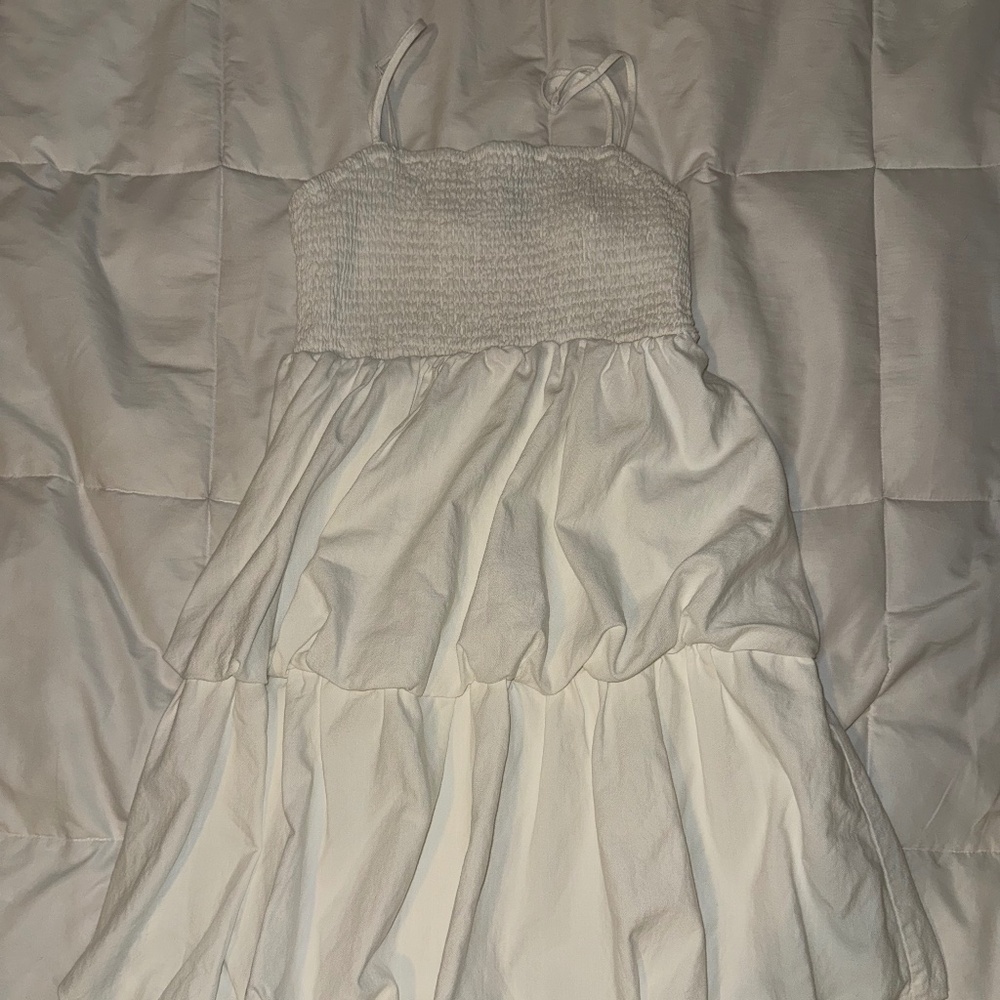 White Bubble Dress. XS. A Brand New Day.
